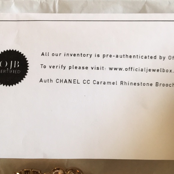 Authenic Chanel Brooch💛💛💛 - Picture 5 of 8